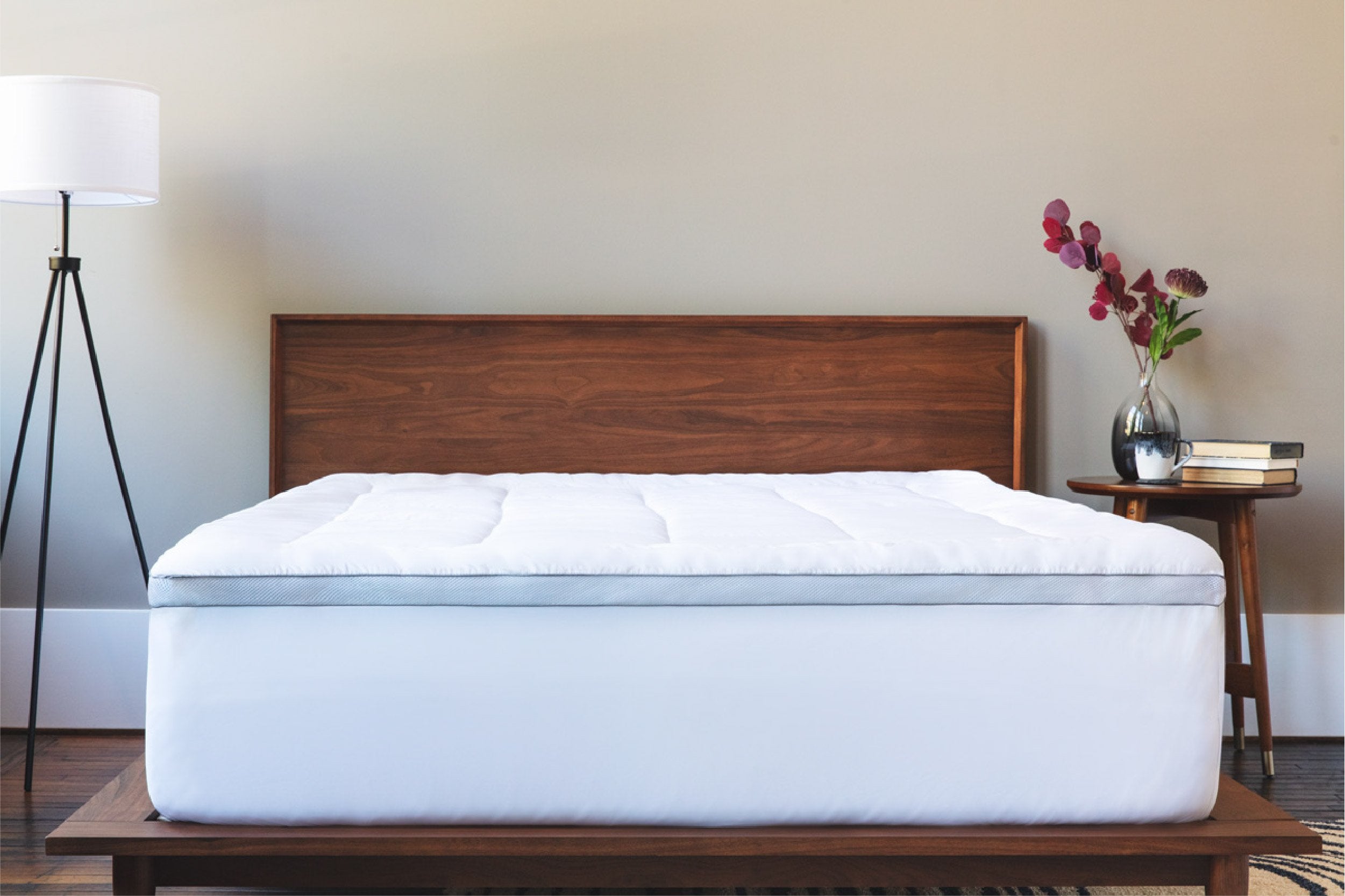 Serene Memory Foam Hybrid Mattress Topper