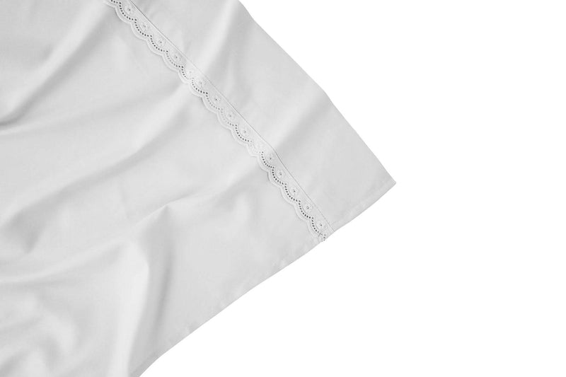 Eyelet Sheet Set